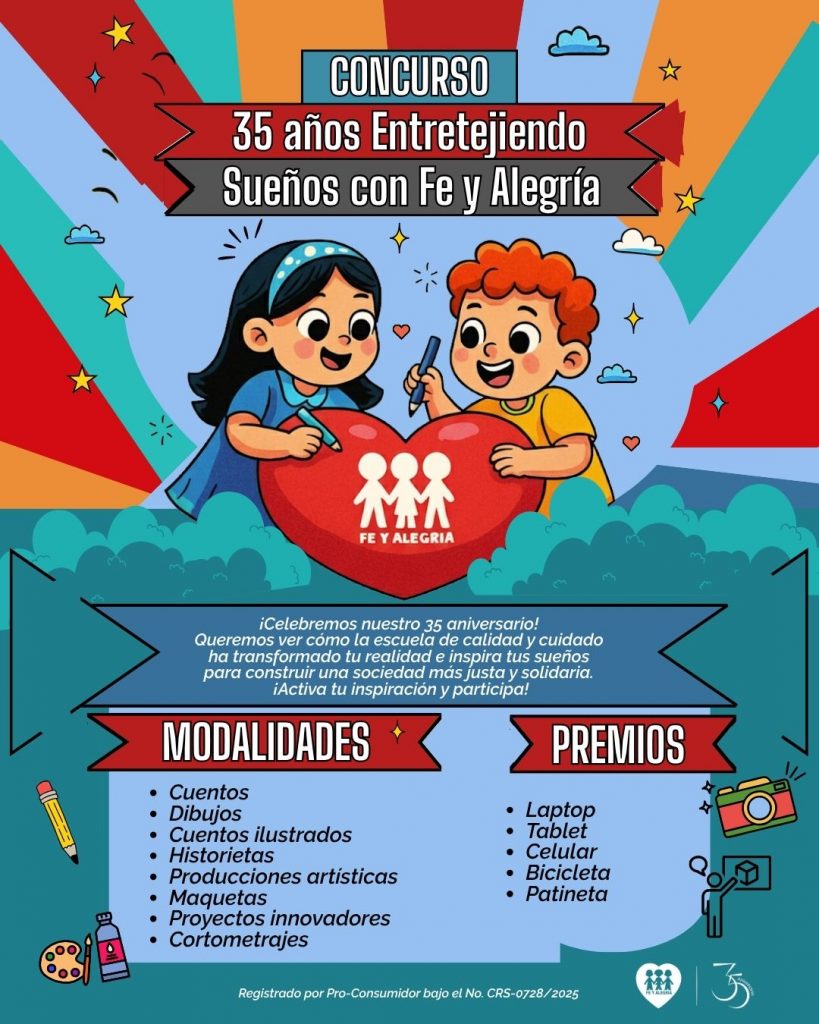 Concurso “35 Años Entretejiendo Sueños con Fe y Alegría”